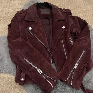 Blank NYC Suede Moto Jacket